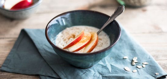 Recept van het Voedingscentrum: Havermoutpap met appel en kaneel